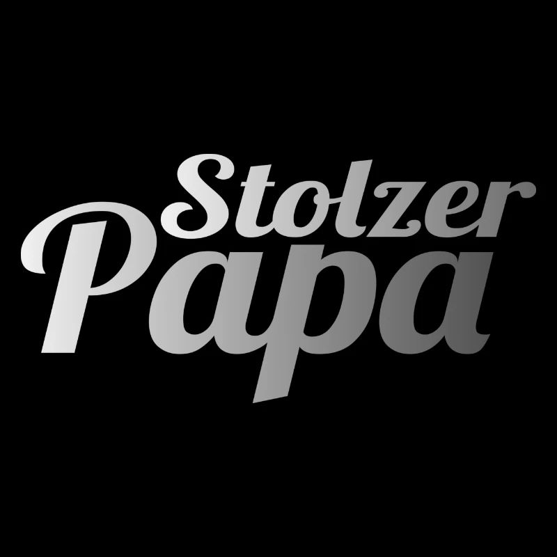 Stolzer Papa