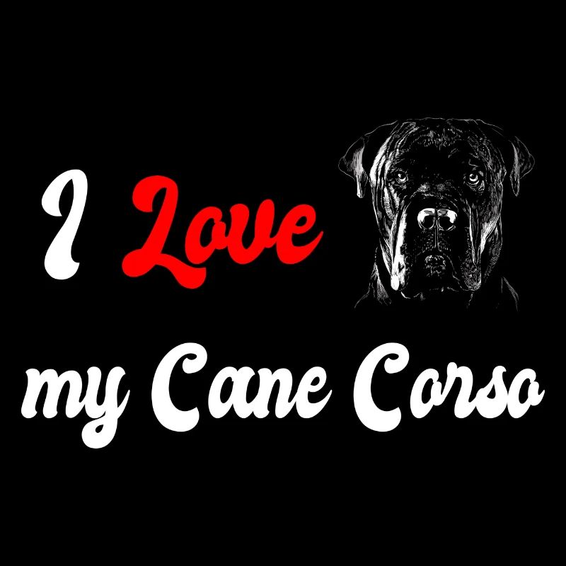 I love my Cane Corso dog