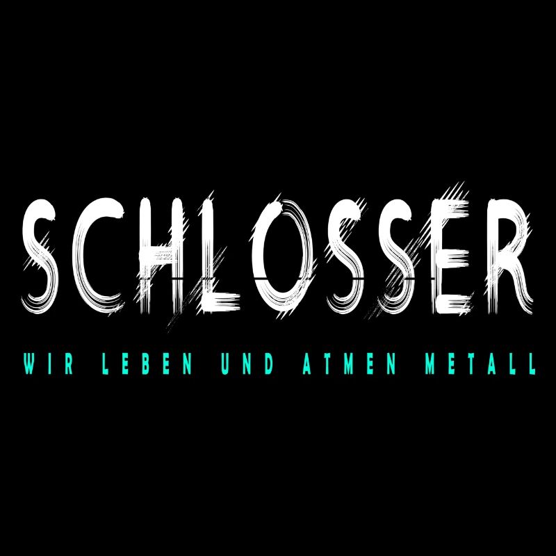 Schlosser Handwerker Design
