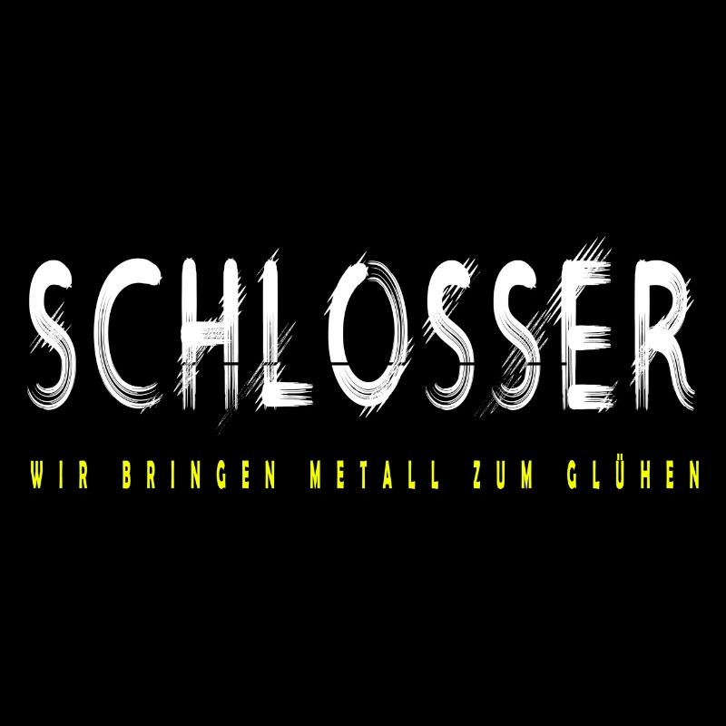Schlosser Handwerker Design