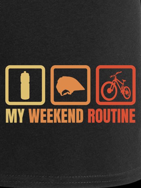 My weekend routine