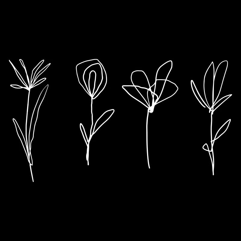Abstrakte Blumen