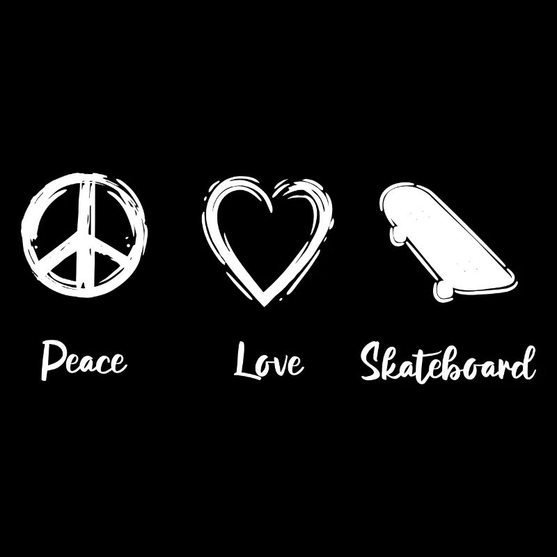 Planche à roulettes Peace Love