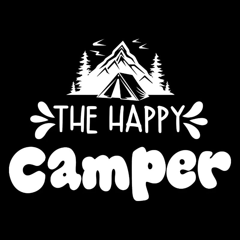 Der glückliche Camper