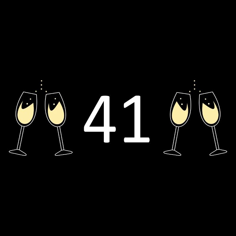 41e anniversaire 41 ans 41 ans 41 ans numéro 41