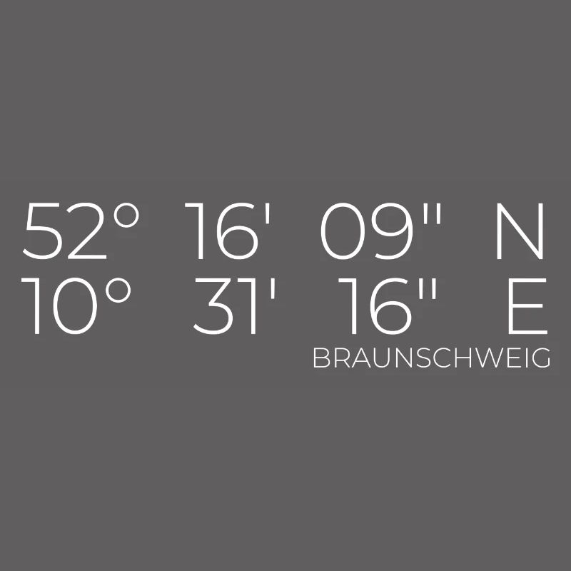 Coordinates Brunswick