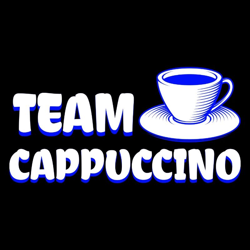 Team Cappuccino - Cooles Kaffe Design