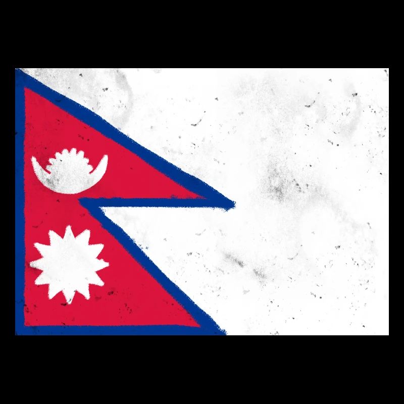 Flagge von Nepal