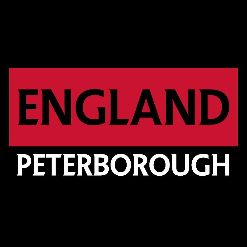 Englischer Text und Flaggendesign