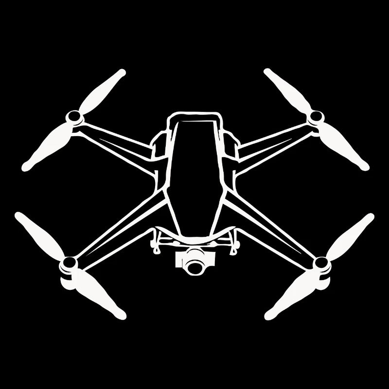 Drone simple icon