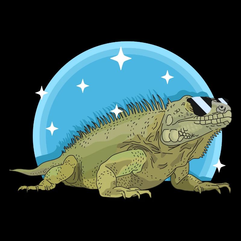 Iguana Lizard Iguanas Gift