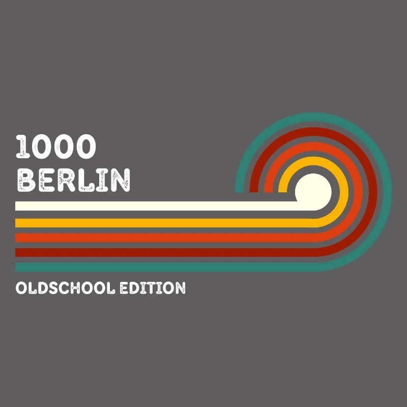 Berlin Retro Shirt Zip Code 1000 Zip Code Souvenir
