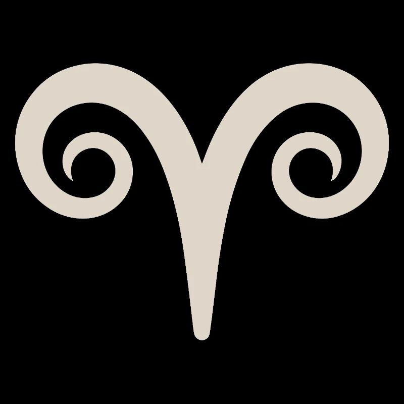 Widder Sternzeichen Symbol Aries Horoskop Widder