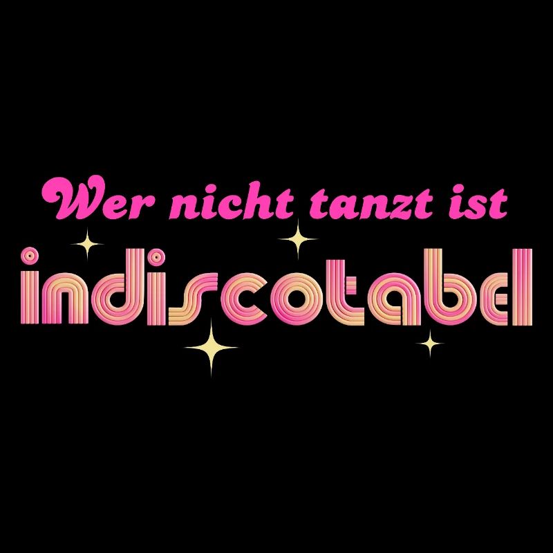 'Who doesn't dance is indiscotabel' Disco Dancing