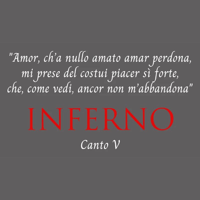 Inferno Canto V Divine Commedy Amor ch'ha nullo