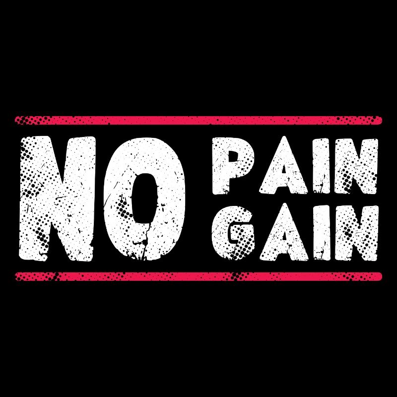 Pas de douleur, pas de gain – Conception de motivation pour le fitness