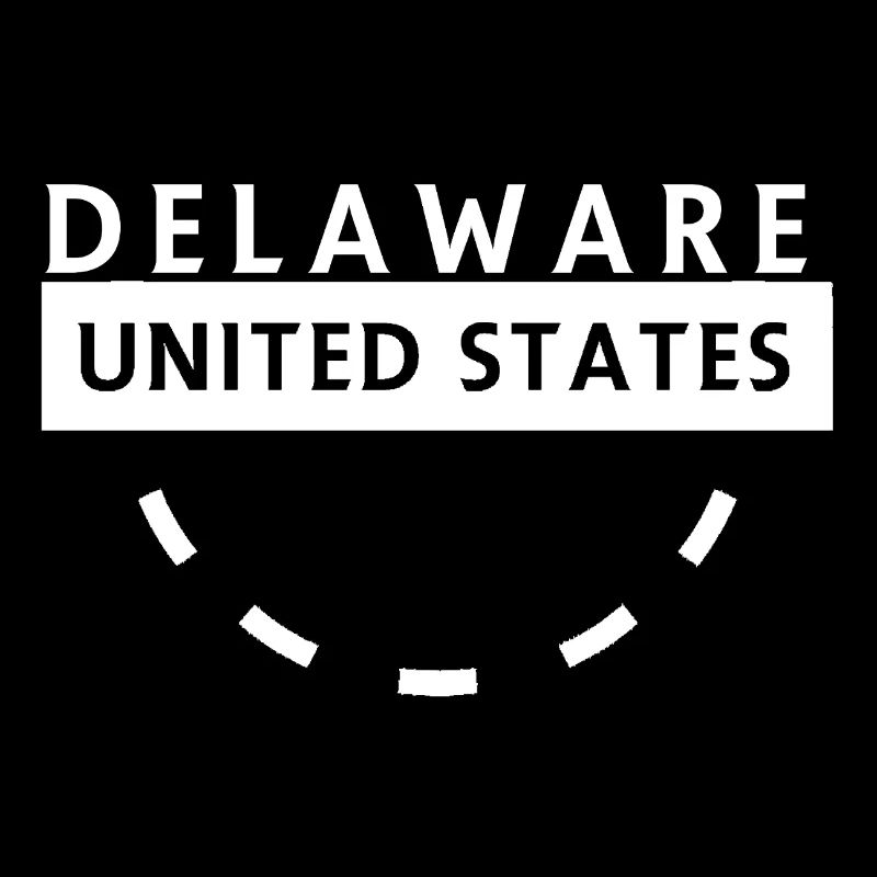 Delaware State Emblem Circular Badge