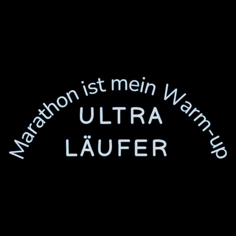 Ultramarathon Motif Statement Funny Uthra Runner