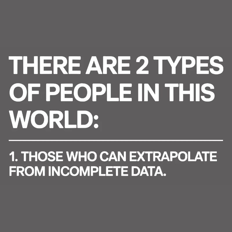 Statistik Analyse Data Science Extrapolation