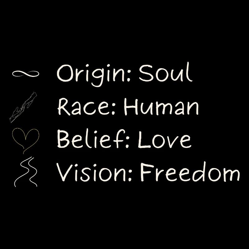 Une seule vision. Une liberté. Une seule humanité.