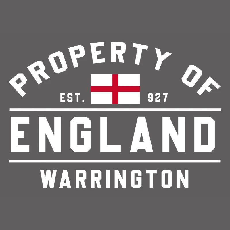 Conception du drapeau de l’Angleterre Warrington