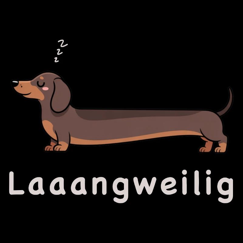 Humour de chien teckel looong
