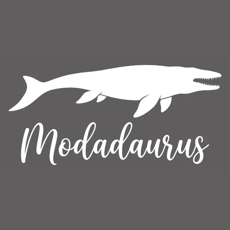 Modadaurus Mosasaurus Dinosaur Dad