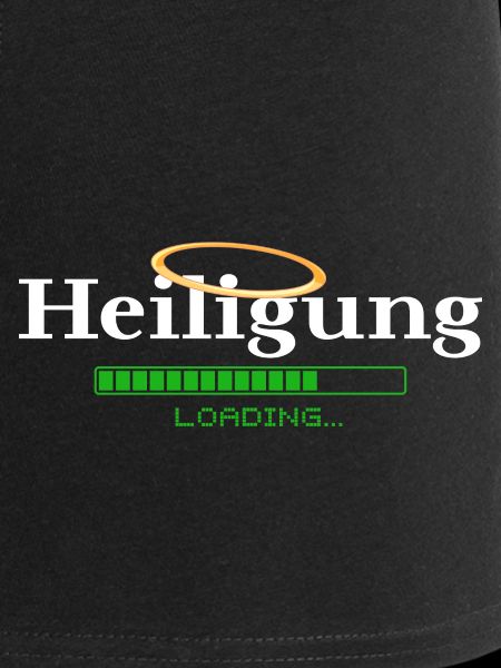 Heiligung - loading - Heiligenschein