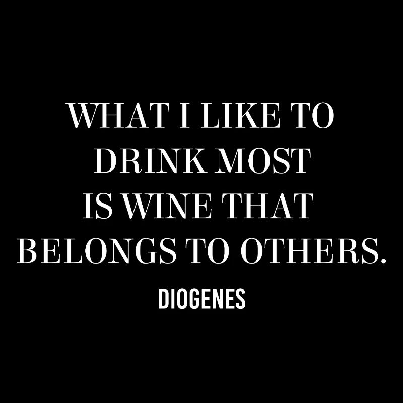 Citation du vin de Diogène appartient à d’autres