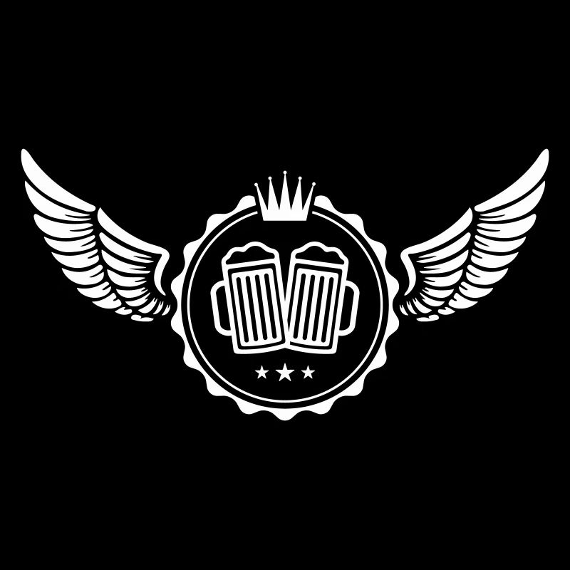 Bier Flügel Emblem