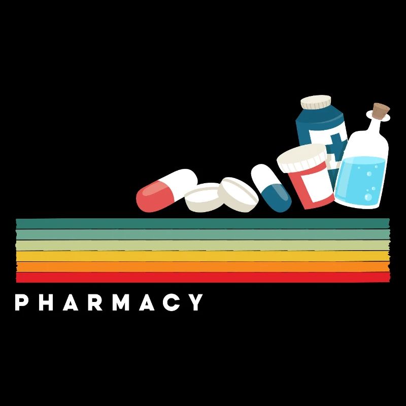 Technicien en pharmacie rétro