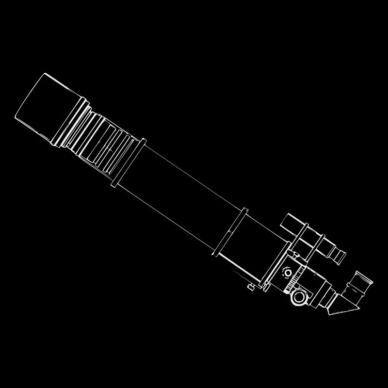 Plan du télescope