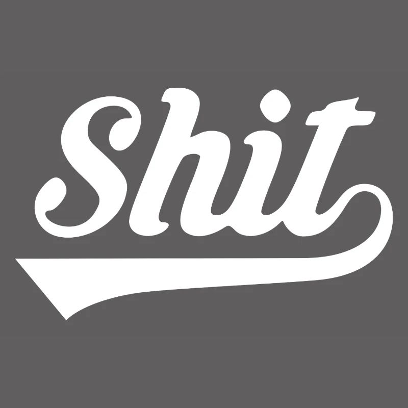 Merde Rétro Script