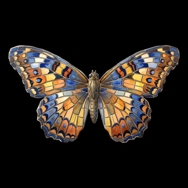Butterfly Mosaic - Art Gift