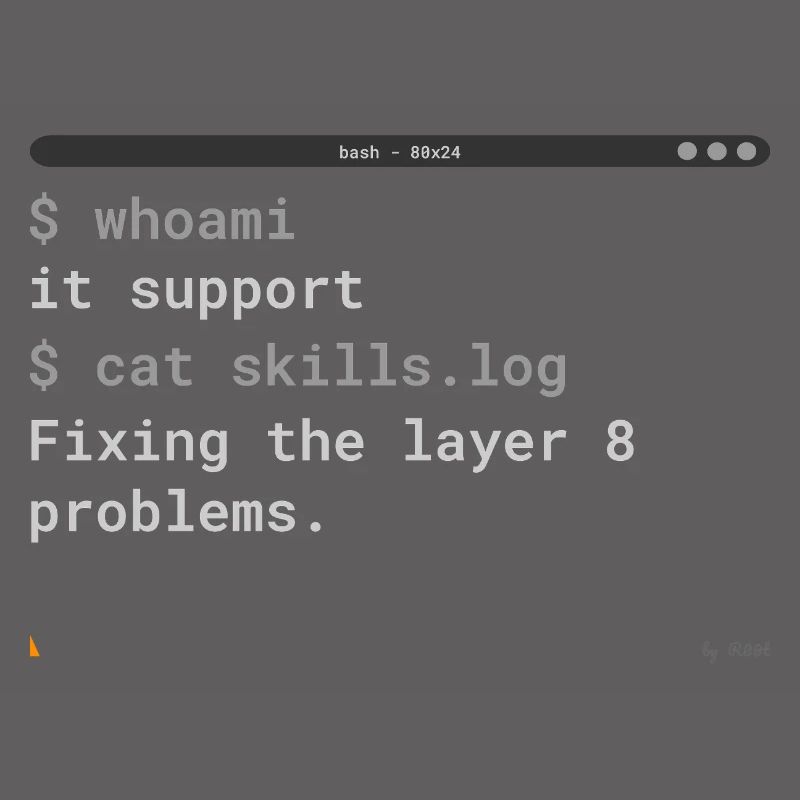Spécialiste du support informatique dans la conception des terminaux