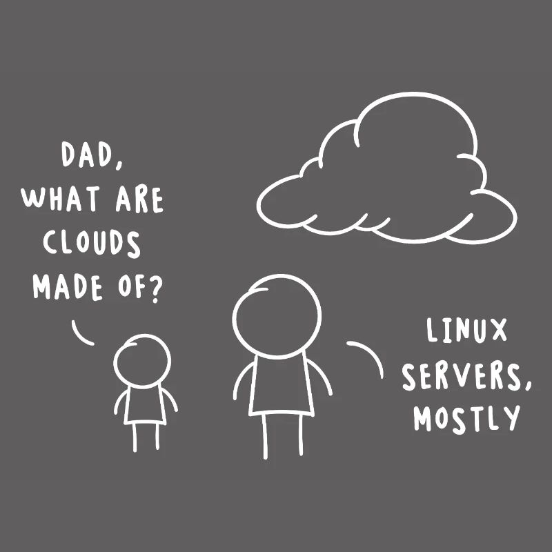 Linux Server Cloud Computing : Drôle de remarque