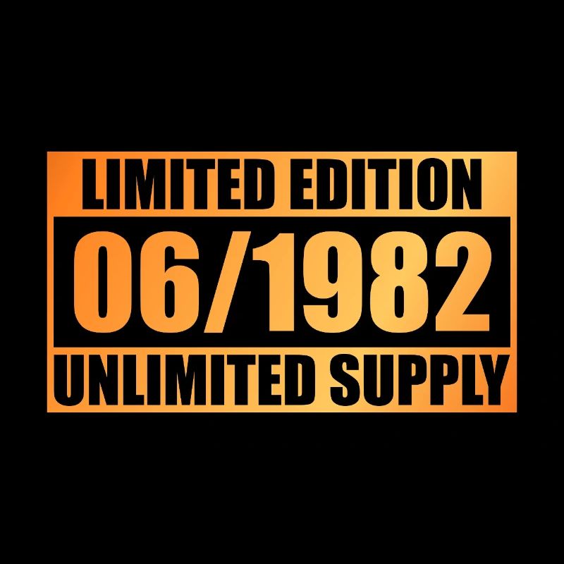 44e anniversaire Édition Limitée - ꝏ Supply 06/1982