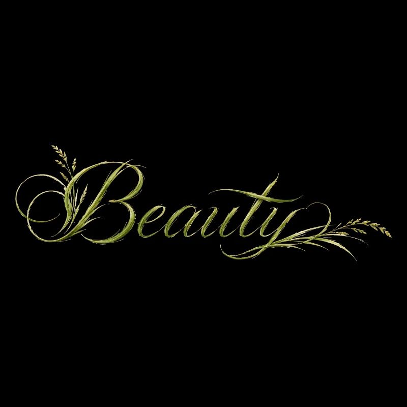 Beauté Lettres, Design de la nature