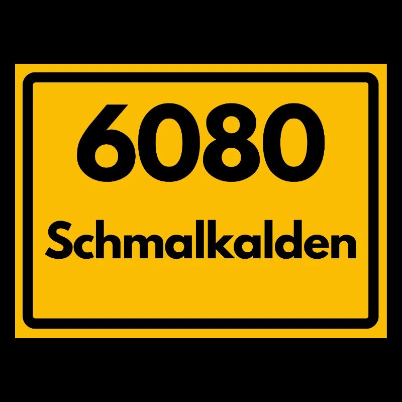 Alte Postleitzahl 6080 Schmalkalden | DDR