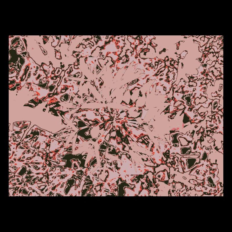 Rose Vines Abstract Pattern