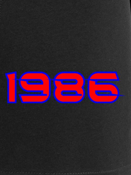 Graffiti néon rétro 1985