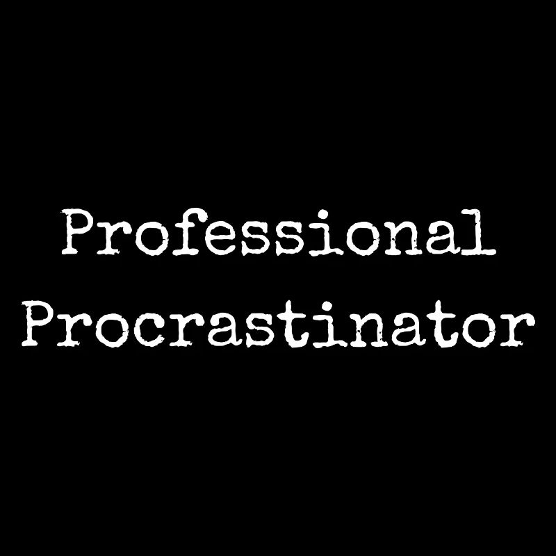 Procrastination de citations drôles