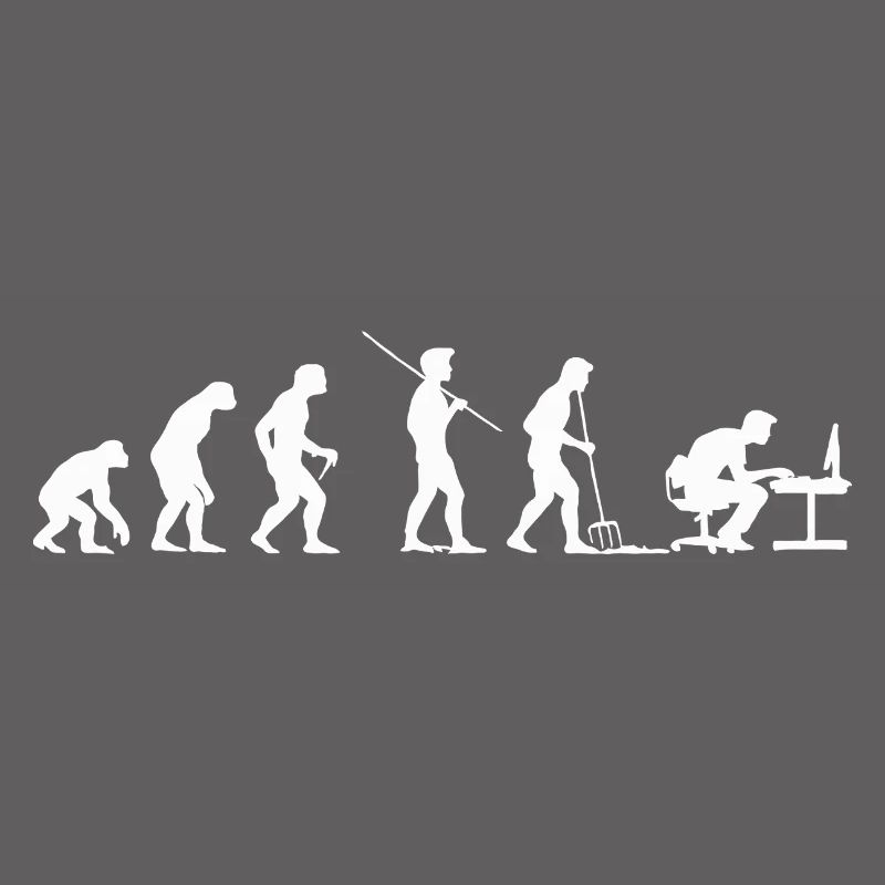 Evolution Programmer Computer Geek