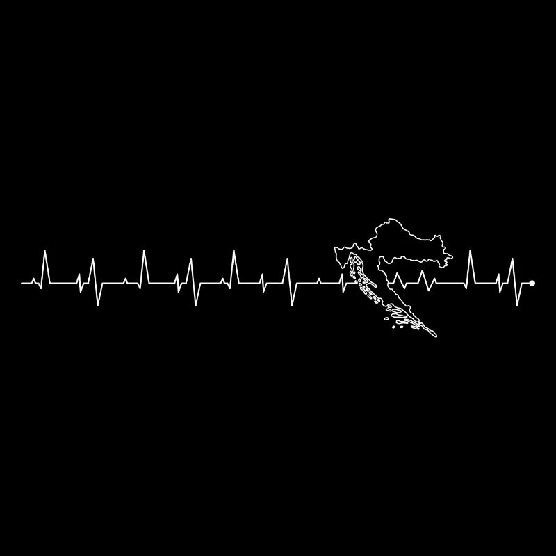 Italy Pulse Silhouette