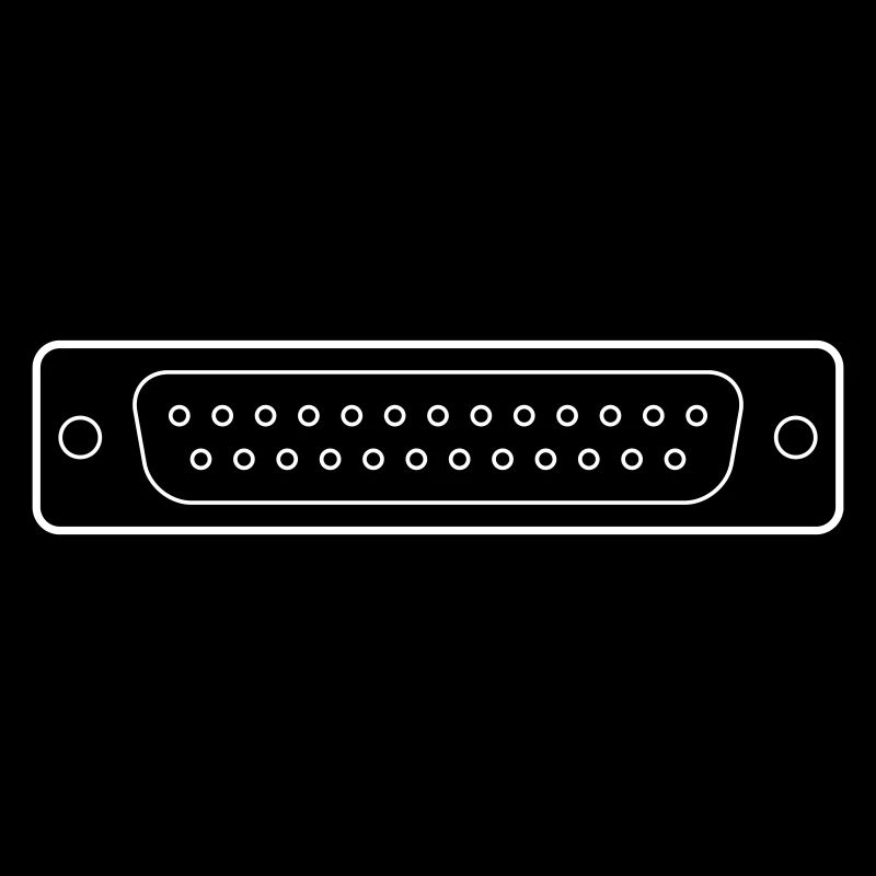 DB 25 Connector Parallel, Printer