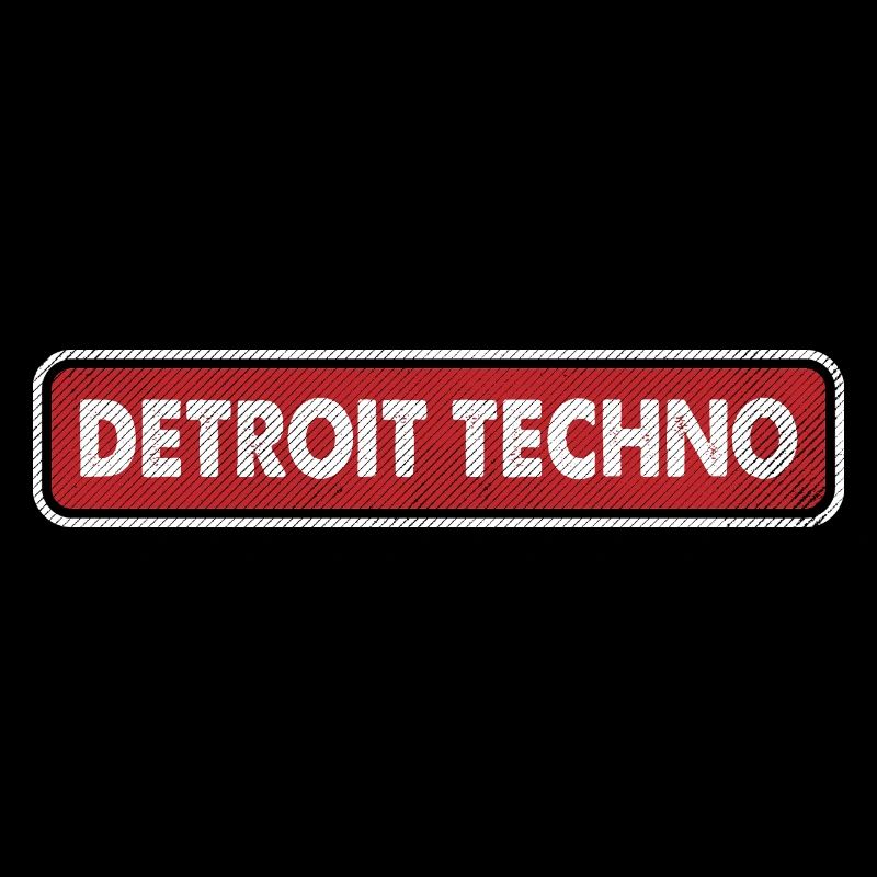 Logo rétro techno de Détroit