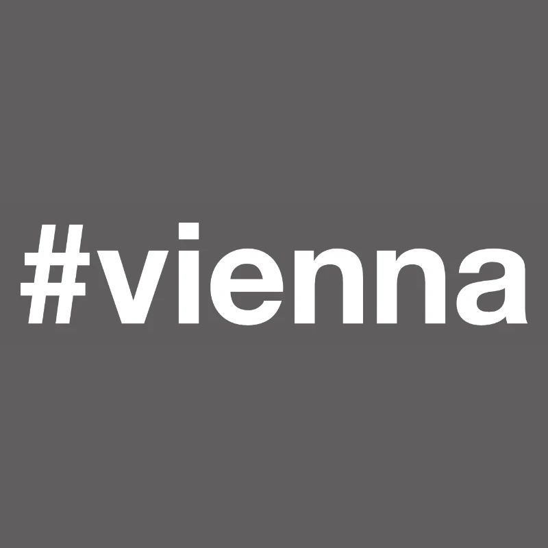 VIENNE Hashtag Wien