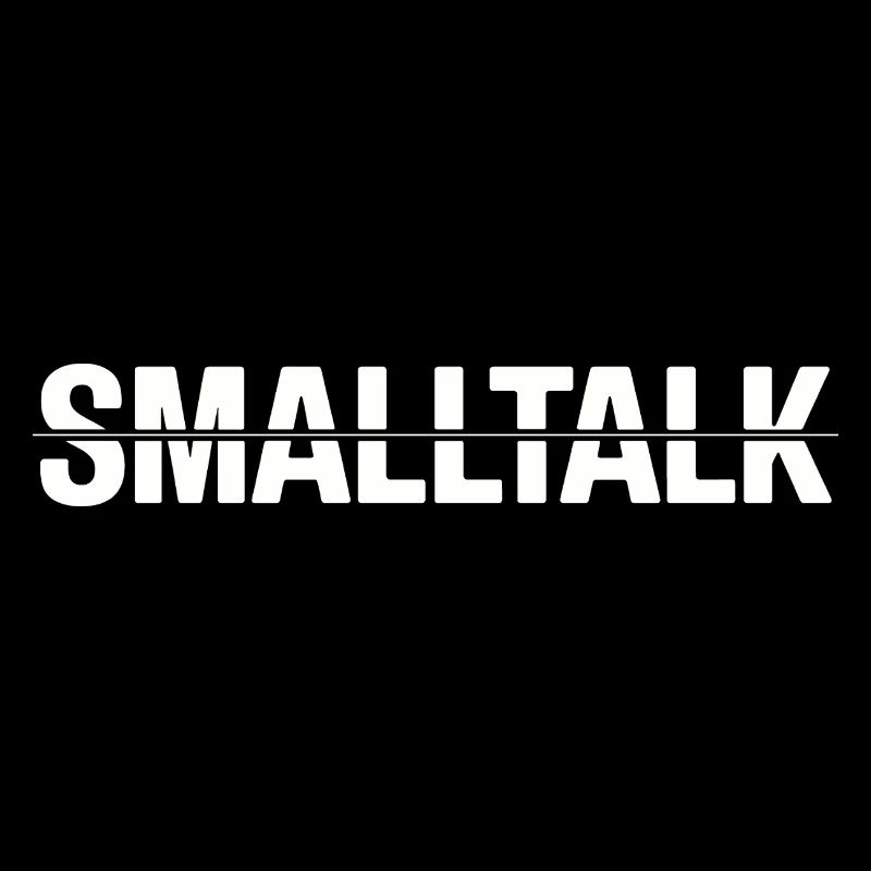 (NO) Smalltalk Schriftzug