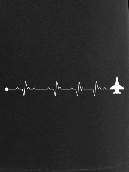 Heartbeat jet plane