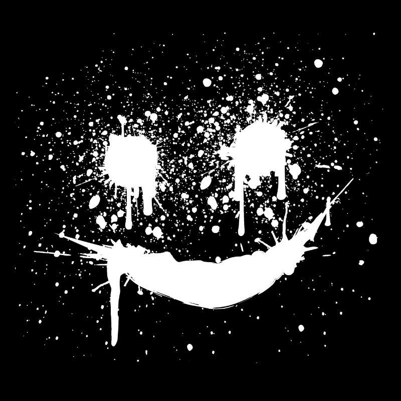 smilie colorsplash smiley farbspritzer